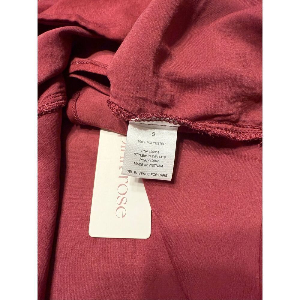 Pink Rose Women's New Dark Auburn Size Small Spaghetti Strap Cami Top - Picture 5 of 7